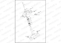 FORK BRACKETS, FRONT