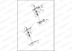 FORK BRACKETS, FRONT