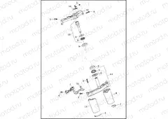 FORK BRACKETS, FRONT