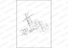 FORK BRACKETS, FRONT - FLS, FLSS, FLSTC, FLSTF, FLSTFB, FLSTFBS AND FLSTN