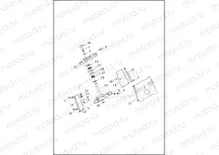 FORK BRACKETS, FRONT - FLS, FLSTC, FLSTF, FLSTFB & FLSTN