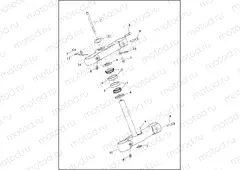 FORK BRACKETS, FRONT - FXBB