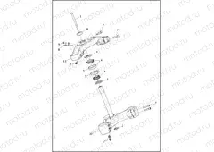 FORK BRACKETS, FRONT - FXBRS