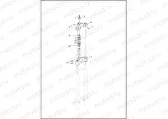 FORK, FRONT BRACKET