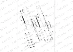 FORK, FRONT - FXDLS