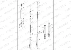 FORK, FRONT - FXFB, FXFBS