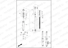 FORK, FRONT - FXST