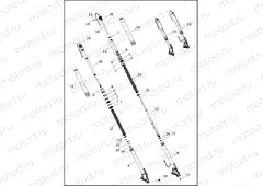 FORK, FRONT-WITH ADAPTIVE RIDE HEIGHT (ARH)