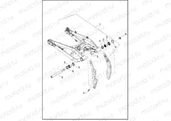FORK, REAR