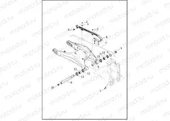 FORK, REAR