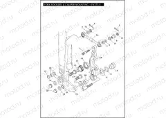 FORK ROCKERS & CALIPER MOUNTING - FXSTS/I