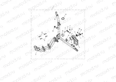 Forward Controls Mount Kit > 854155