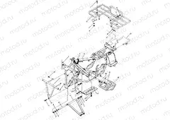 Frame Assembly with Racks (4913491349003A) | Frame Assembly with Racks (4913491349003A)