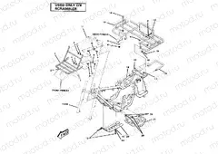 Frame Assembly with Racks-Scrambler (4911991199006A) | Frame Assembly with Racks-Scrambler (4911991199006A)