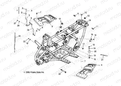 FRAME BODY - A05PB20EA/EB/EC/ED (4999202509920250B05) | FRAME BODY - A05PB20EA/EB/EC/ED (4999202509920250B05)