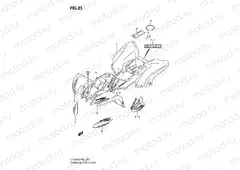 FRAME CENTER COVER (MODEL K6/K7)