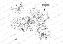 FRAME COVER (MODEL K4)
