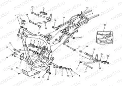 FRAME - FOOTRESTS