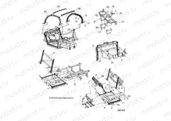 FRAME | FRAME, MAIN FRAME (TO 3/15/16) - L16G2/4/6 ALL OPTIONS