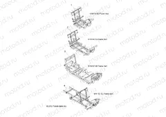 FRAME | FRAME, MAIN FRAMES - L15G2/4/6 ALL OPTIONS (49GEMFRAME13FRAMES)