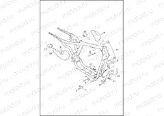 FRAME & JIFFY STAND - 883L/N/R, 1200C/CA/CB/CP/V/X (1 OF 2)