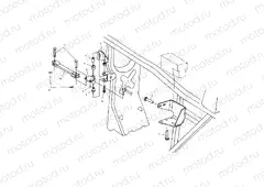 FRAME MOUNTING - A04CH42AA/AE/AG (4975377537C02) | FRAME MOUNTING - A04CH42AA/AE/AG (4975377537C02)