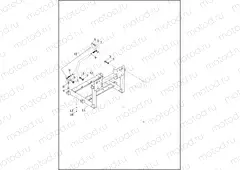FRAME, REAR