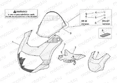 Front body - Front fairing