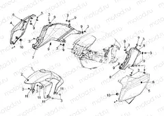 Front body - Front mudguard