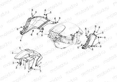Front body - Front mudguard