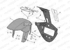 Front body - Front mudguard