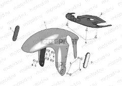 Front body - Front mudguard