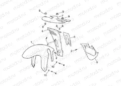 Front body - Front mudguard