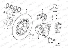 Front brake 1.disk