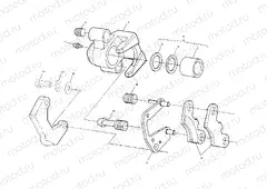 FRONT BRAKE - A00AA32AB (4960076007B006) | FRONT BRAKE - A00AA32AB (4960076007B006)