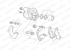 FRONT BRAKE - A01BA38CA (4968366836B002) | FRONT BRAKE - A01BA38CA (4968366836B002)