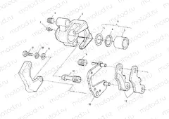 FRONT BRAKE - A01BA50AA (4963716371B003) | FRONT BRAKE - A01BA50AA (4963716371B003)