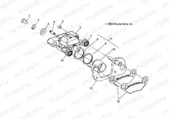 FRONT BRAKE - A04BA25CA/CB (4986248624B01) | FRONT BRAKE - A04BA25CA/CB (4986248624B01)