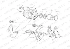 FRONT BRAKE - A99BG38CB (4952505250b007) | FRONT BRAKE - A99BG38CB (4952505250b007)