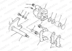 Front Brake Assembly (4915951595018A) | Front Brake Assembly (4915951595018A)