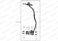 Front brake assembly
