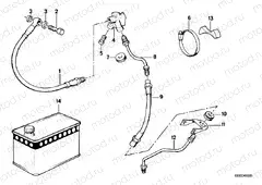 Front brake-brake pipe