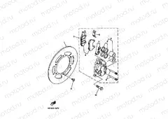FRONT BRAKE CALIPER
