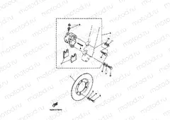 FRONT BRAKE CALIPER