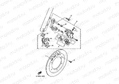 FRONT BRAKE CALIPER