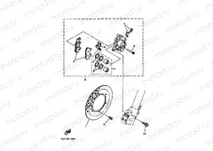 FRONT BRAKE CALIPER