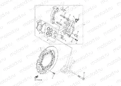 FRONT BRAKE CALIPER