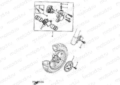 FRONT BRAKE CALIPER
