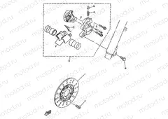 FRONT BRAKE CALIPER