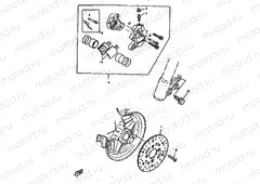FRONT BRAKE CALIPER